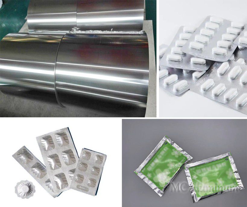 pharmaceutical packaging aluminum foil