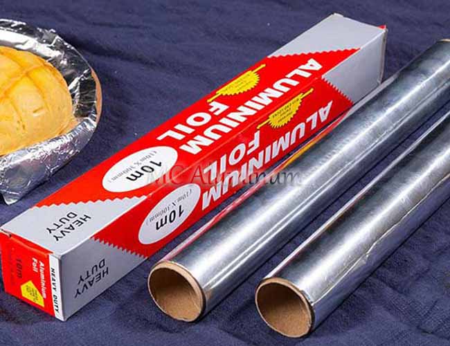 What are the specifications of aluminum foil for food packaging?