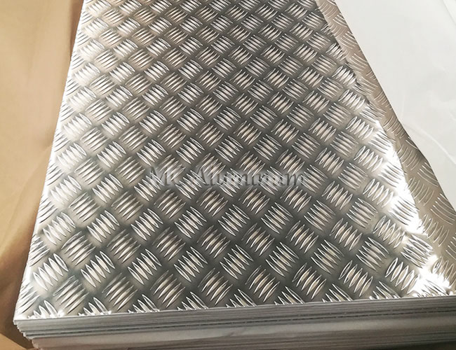 How much is a ton of 5052 patterned aluminum plate?