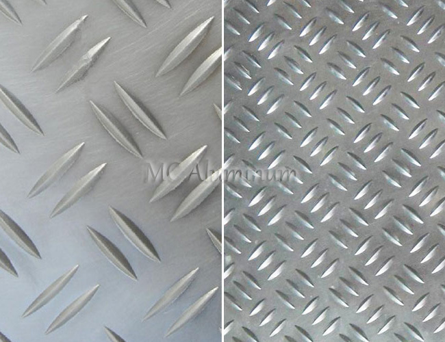 Regular model and style of patterned aluminum sheet