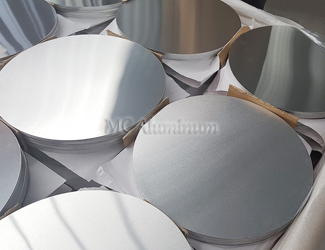 Aluminum circle for lampshade