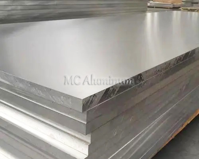 Engraved aluminum plate