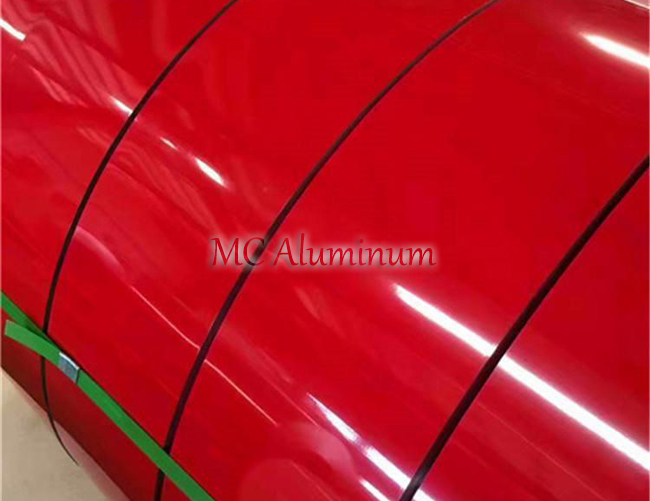 Pre-coated color coated aluminum strip is suitable for blinds