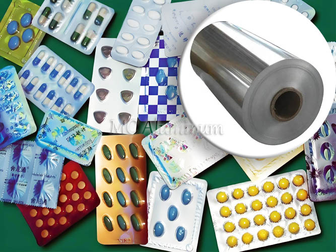 8000 series aluminum foil for pharmaceutical packaging