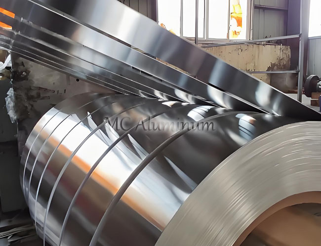 Stamped aluminum strip