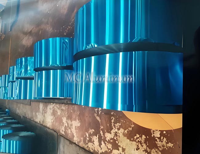 Blue Hydrophilic Coated Aluminum Foil for Air Conditioner Heat Exchangers