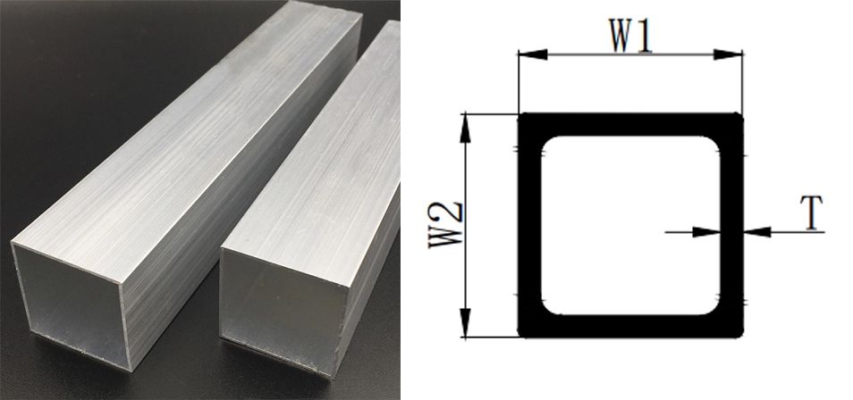 Square tube