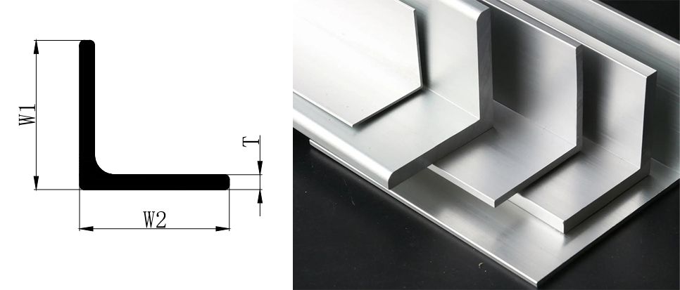 Angular aluminum