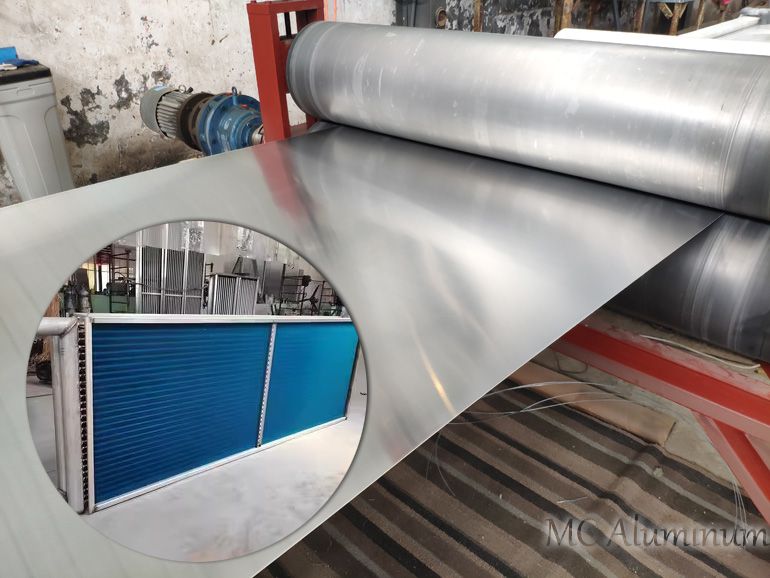 Aluminum brazing sheet coil